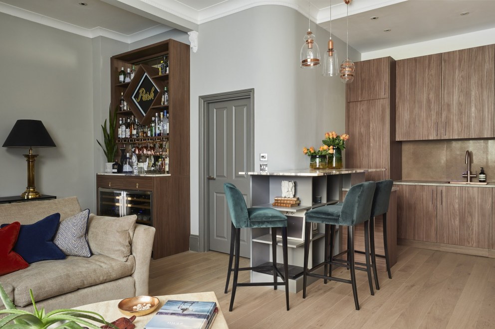 Bayswater pad | Bar/kitchen | Interior Designers